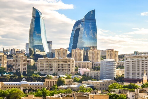 Baku city view