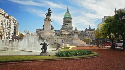 Fountain in Buenos Aires