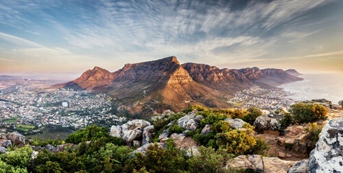 Mountain view in Cape Town