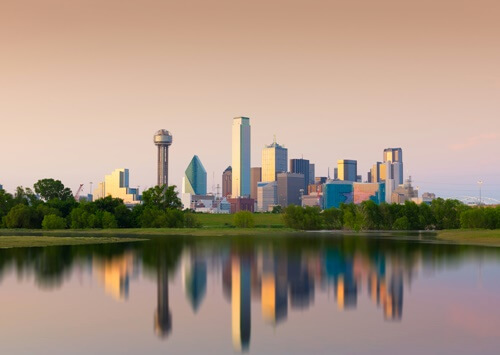 Dallas city view