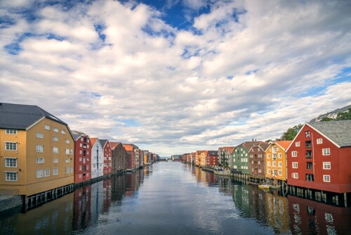 Kristiansand city view