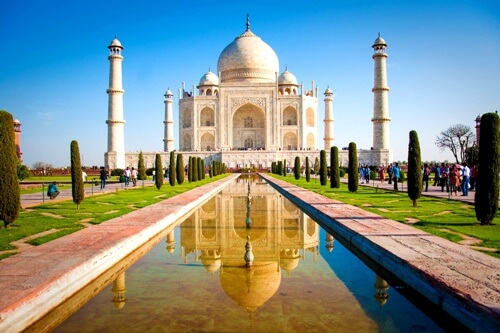 Taj Mahal in India