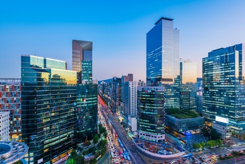 Seoul city view