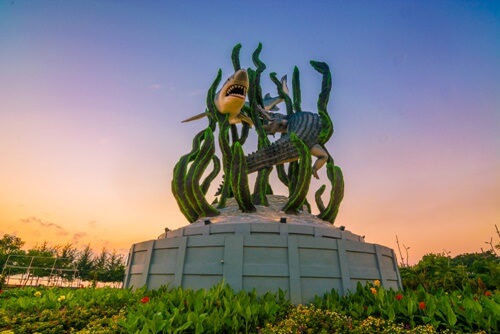 Sculpture in Surabaya