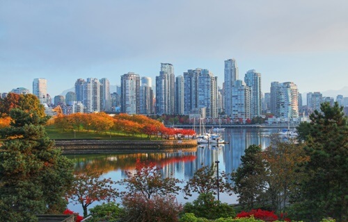 Vancouver city view